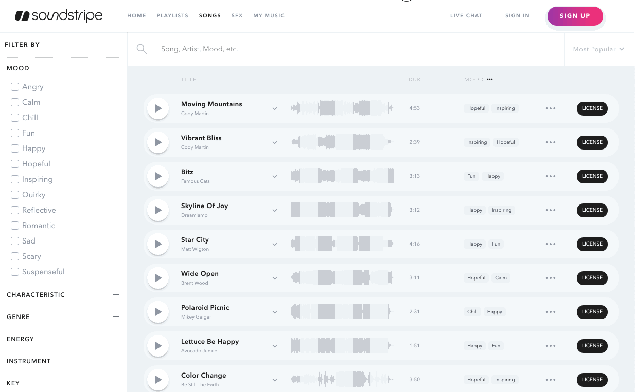 Introducing Improved Tags & Filtering for Song Search